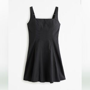 Abercrombie Stretch Cotton A-Line Mini Dress
